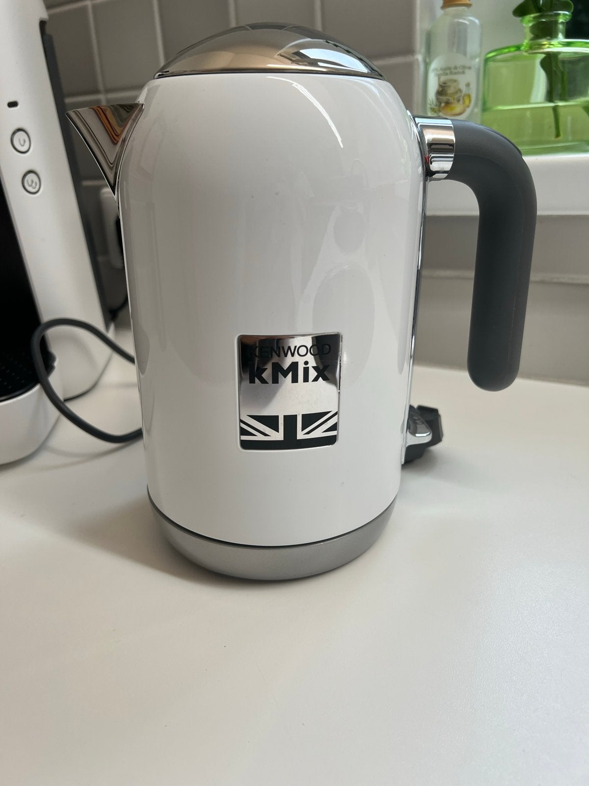 Kenwood kMix waterkoker - Wit, Minder dan 1 liter, Ophalen of Verzenden, Gebruikt, Draadloos