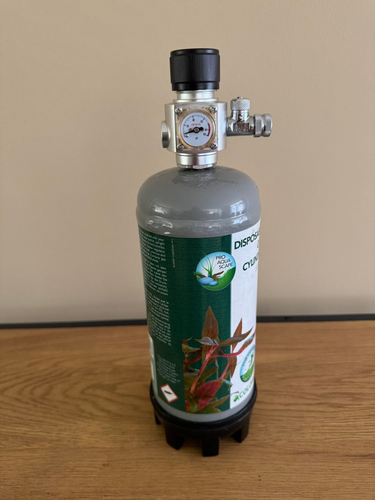 Colombo CO₂ systeem – 800g fles + drukregelaar, Ophalen, Zo goed als nieuw, CO₂-systeem, Overige merken