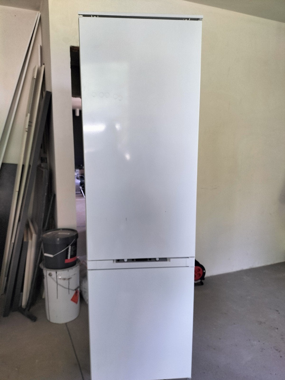 inbouw combi koelkast met vriesgedeelte, Witgoed en Apparatuur, Koelkasten en IJskasten, Gebruikt, 200 liter of meer, Met aparte vriezer