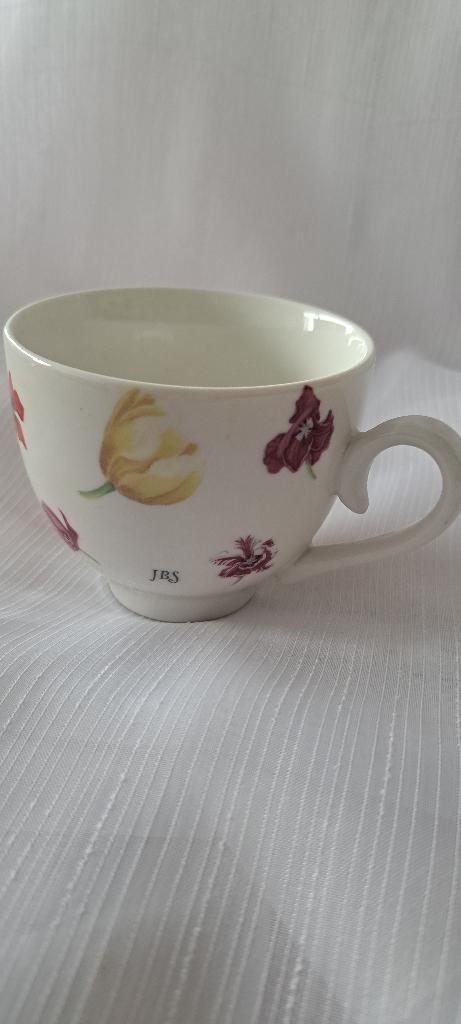JBS JANNEKE BRINKMAN kopje Tulips, Huis en Inrichting, Keuken | Servies, Ophalen of Verzenden, Zo goed als nieuw, Overige stijlen
