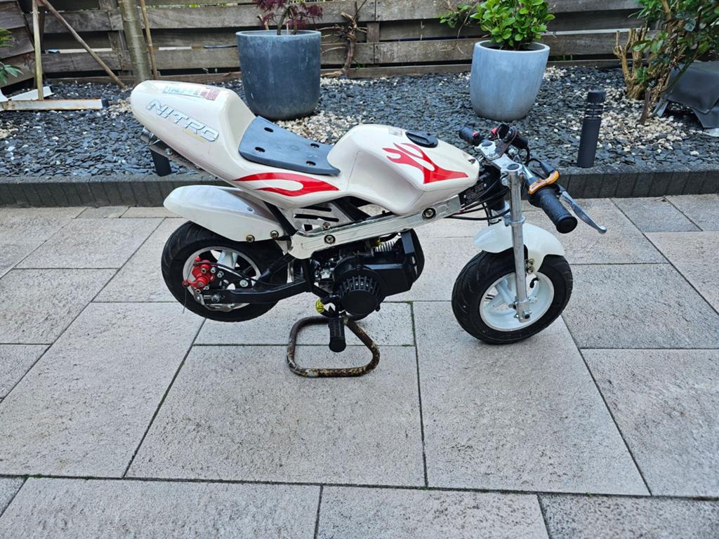 Te koop Minibike, Fietsen en Brommers, Ophalen, Gebruikt, Overige typen, Nitro
