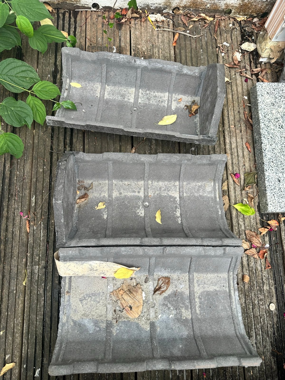 Stonewold dakpannen - Gebruikt, Doe-het-zelf en Verbouw, Ophalen, Gebruikt, Steen of Klei, 15 m² of meer