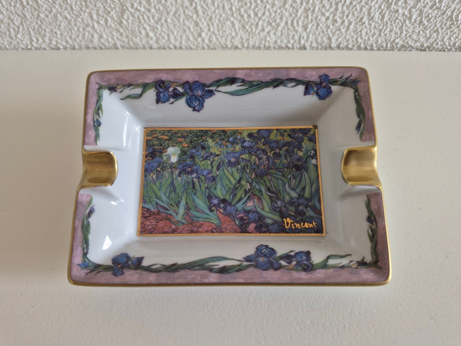 Artis Orbis Goebel Vincent van Gogh Les Iris asbak, Ophalen of Verzenden