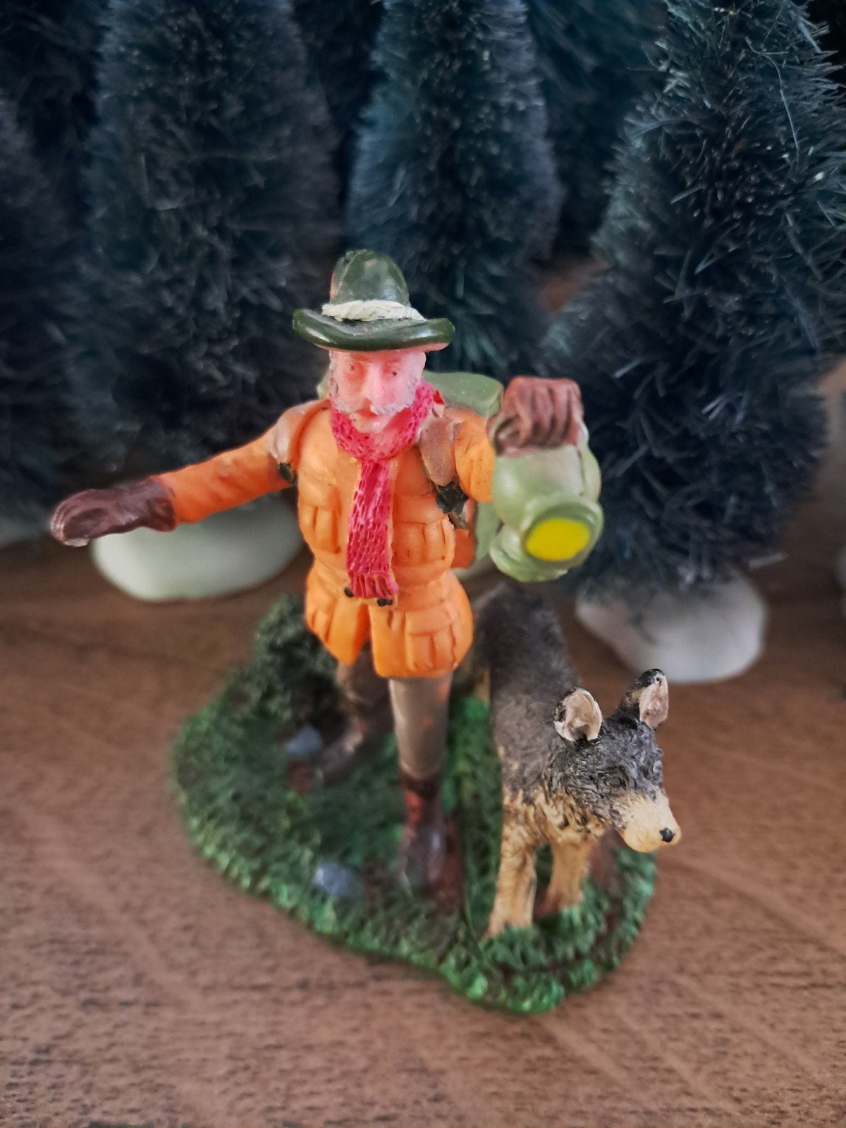 lemax Boswachter met hond, Ophalen