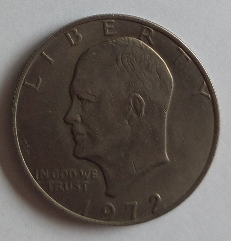 one dollar Eisenhower 1972, volgnr 84, Postzegels en Munten, Ophalen of Verzenden, Noord-Amerika, Losse munt