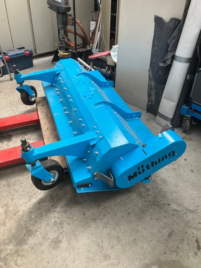 Ransomes Müthing Klepelmaaier maaibak 160 cm, Ophalen, Ransomes, Mulchfunctie, Zo goed als nieuw