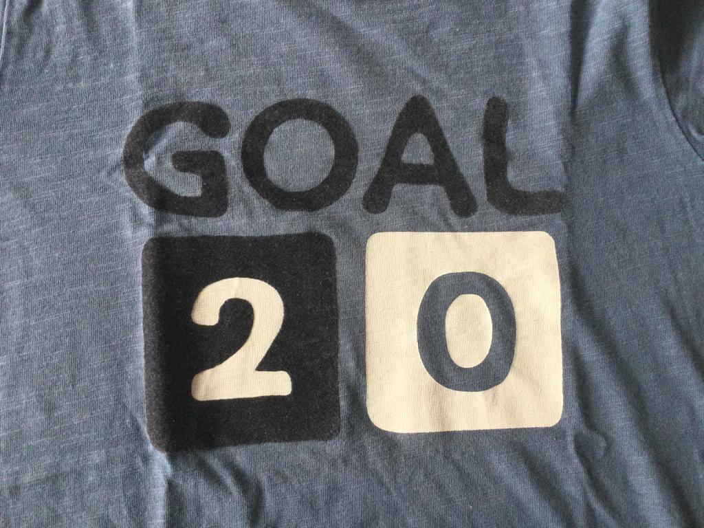 Netjes blauw voetbal t shirt maat 134/140 HEMA, Ophalen of Verzenden, Zo goed als nieuw, Shirt of Longsleeve, Hema