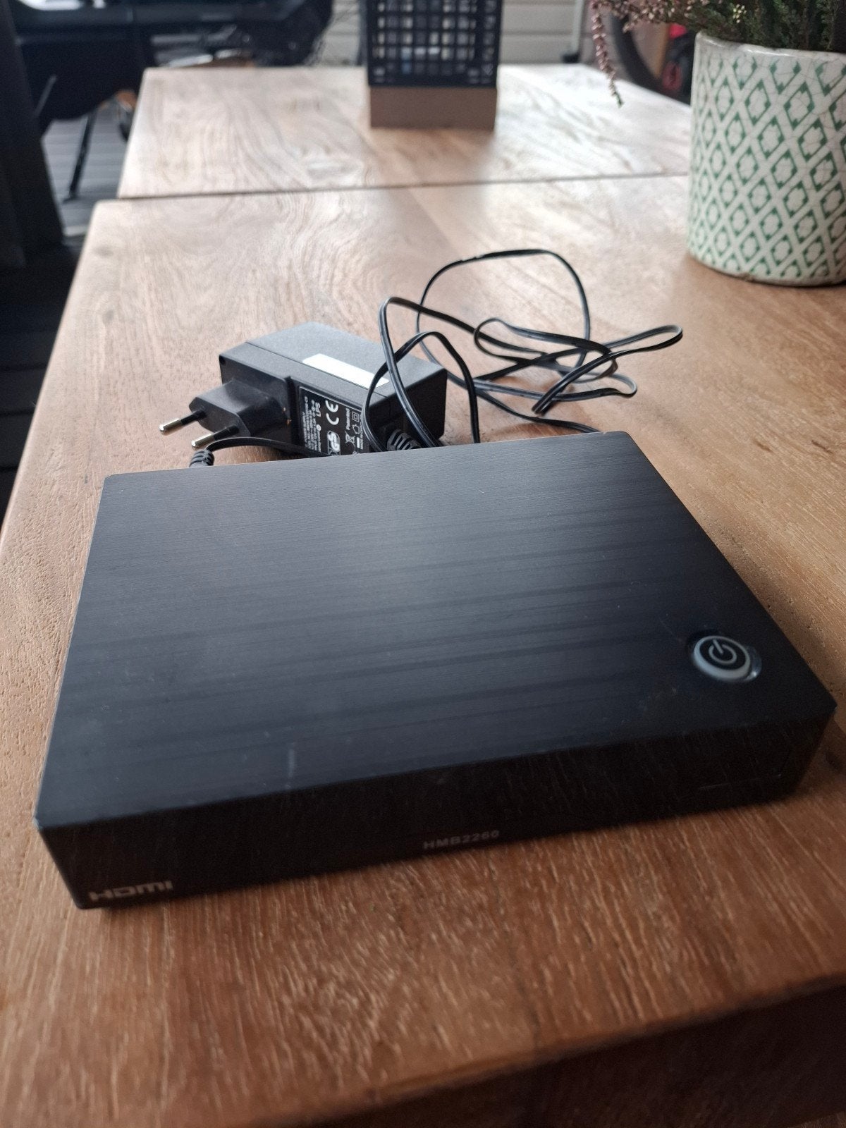 Arcadyan HMB2260 decoder met adapter en kabel, Ophalen of Verzenden, Gebruikt, Decoder
