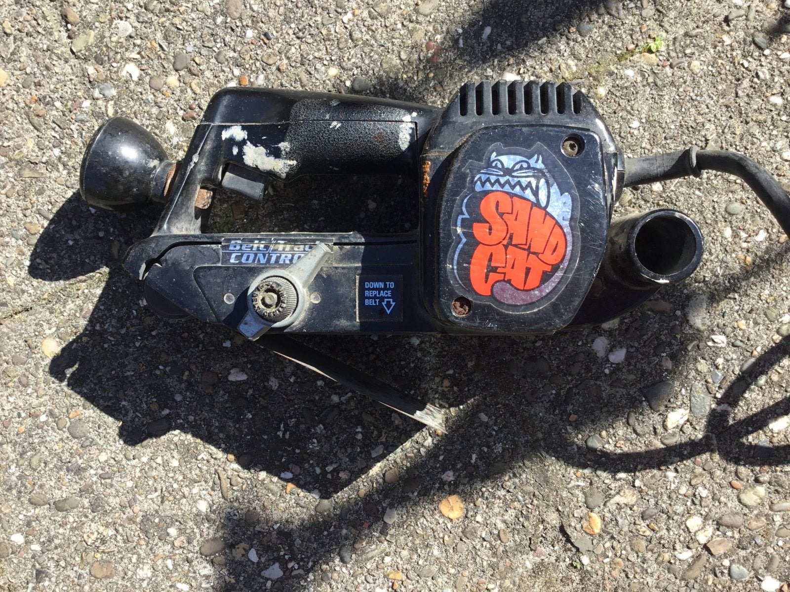Gebruikte bandschuurmachine - De Optimist, Ophalen, Gebruikt, Minder dan 600 watt, Bandschuurmachine