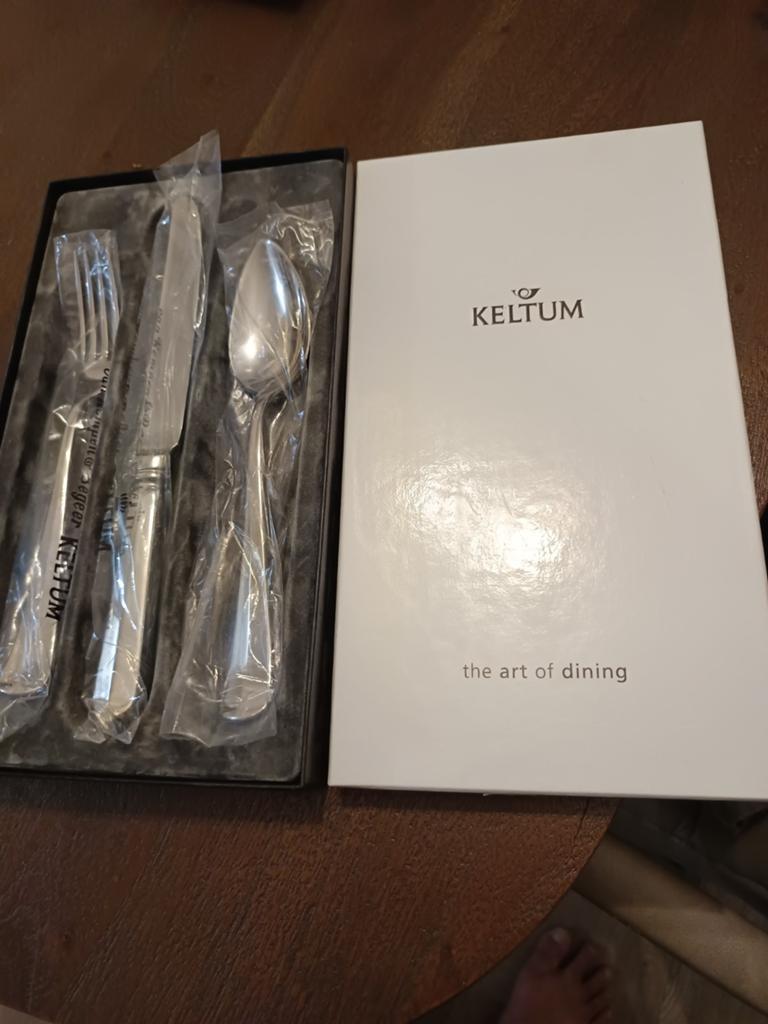 Keltum 1-persoons bestekset - Nieuw in doos, Ophalen of Verzenden