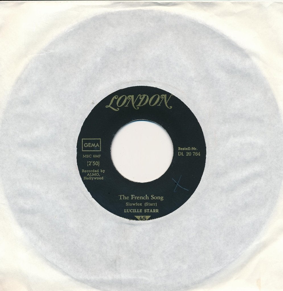 1110 Lucille Starr - The French song (1964), Ophalen of Verzenden, Gebruikt, 7 inch, Pop