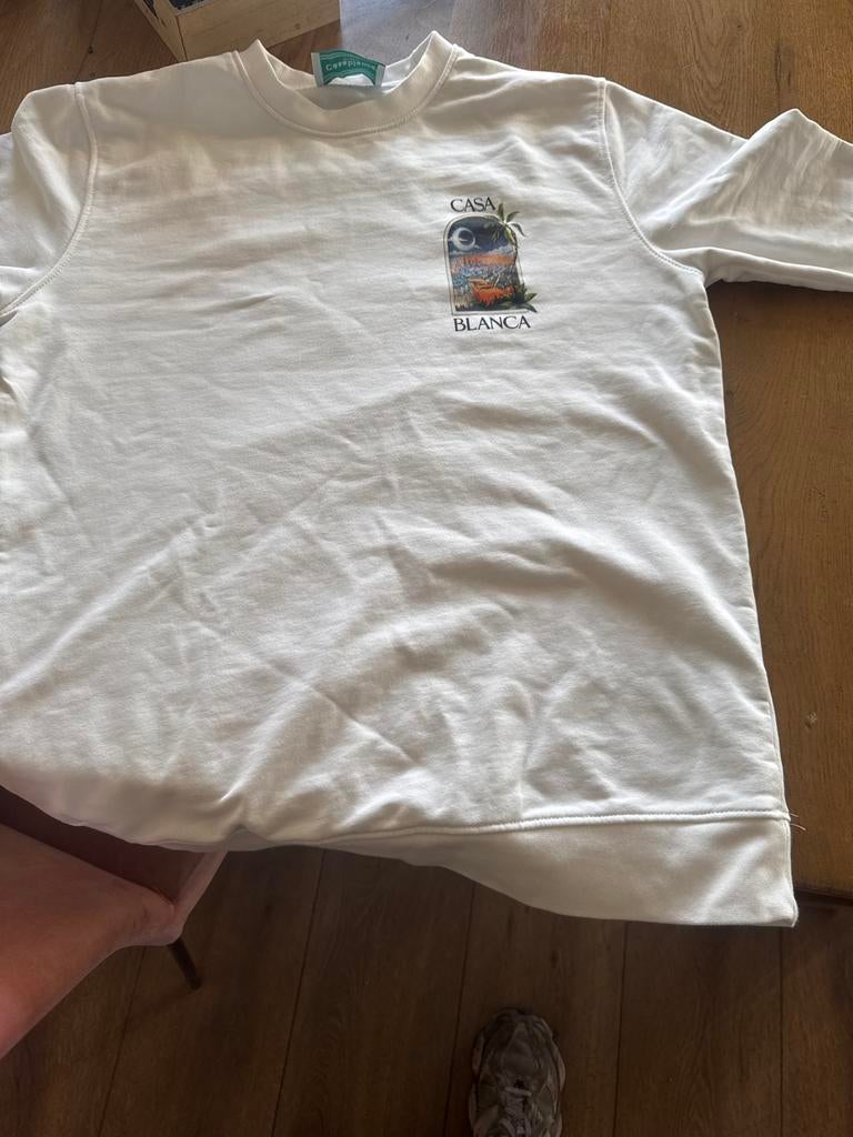 Casablanca trui maat XL/XXL, Kleding | Heren, Truien en Vesten, Ophalen of Verzenden, Zo goed als nieuw, Maat 56/58 (XL), Wit