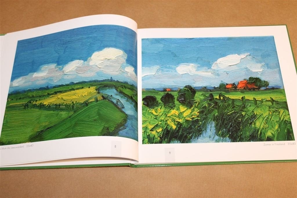 Wim van der Veer — Kunstboek, Schilder Landschap, Portretten, Ophalen of Verzenden, Zo goed als nieuw