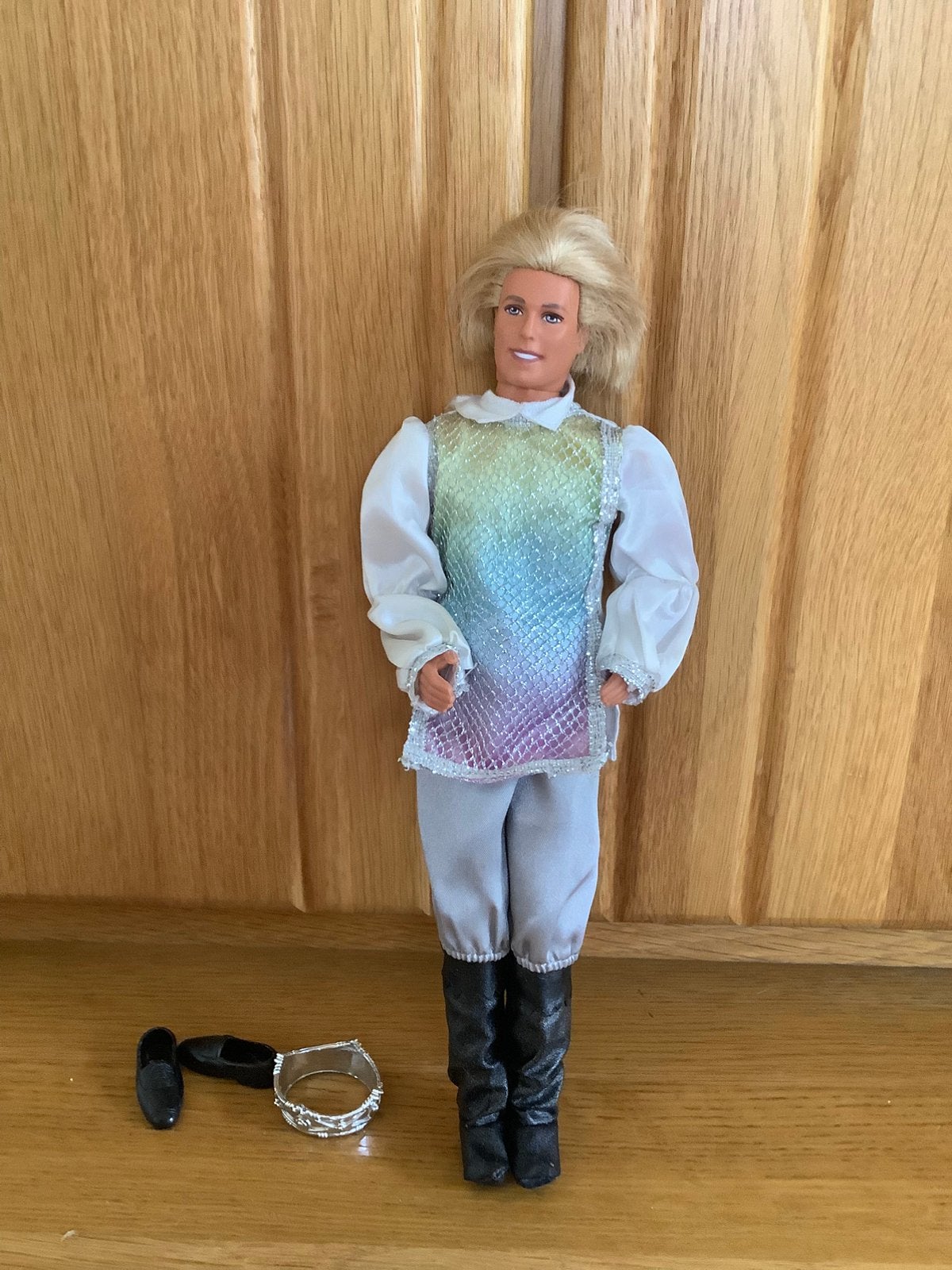 Rainbow Prince Ken uit 1999, Ophalen of Verzenden, Gebruikt, Barbie