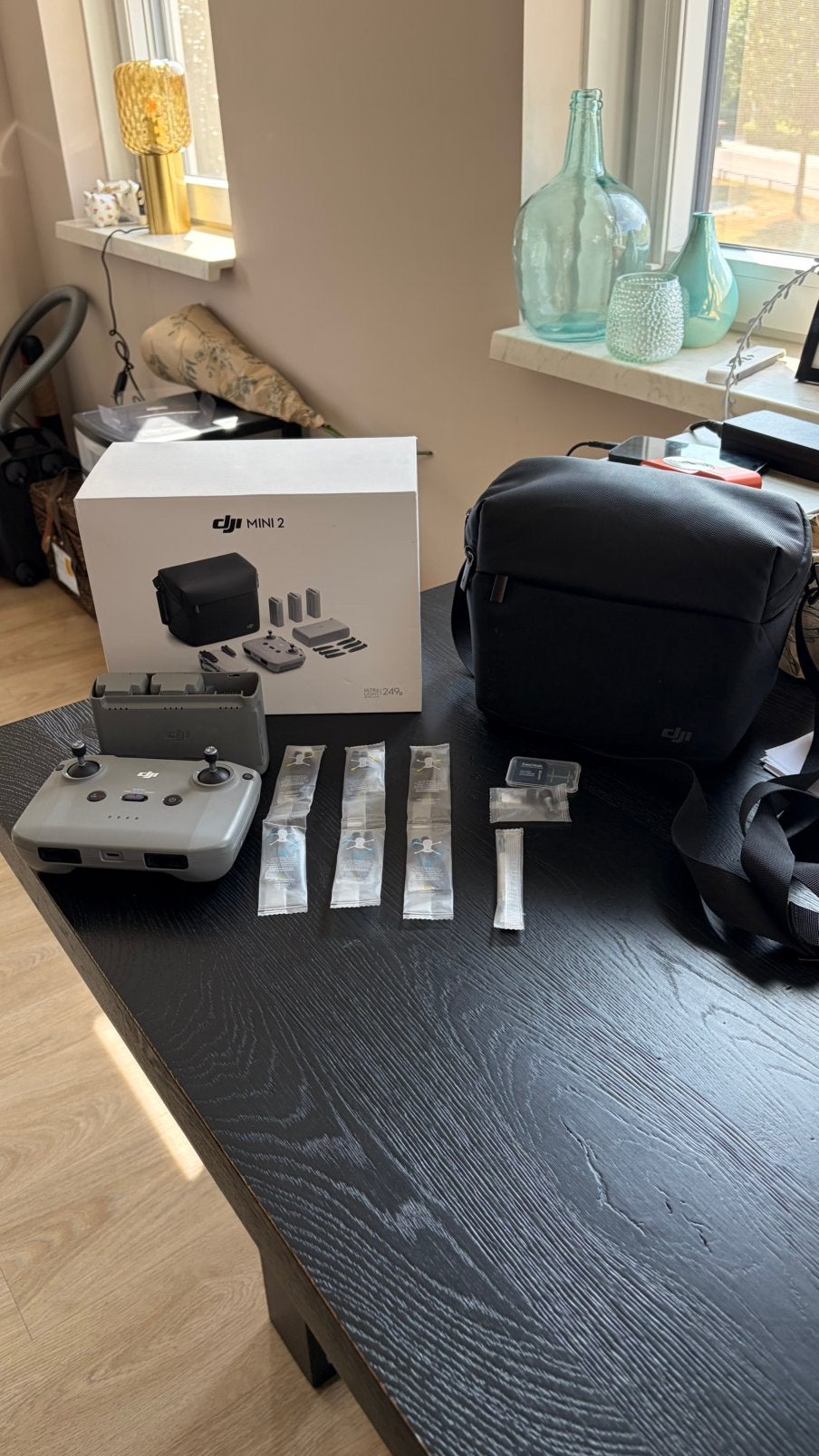 DJI Mini 2 Fly More Combo - Onderdelen, Gebruikt, Cameradrone, Extra accu('s), 5 tot 10 kilometer