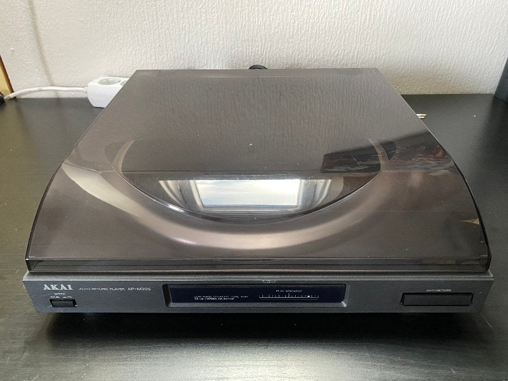 Akai AP-M395 Platenspeler - Nieuwe snaar, GARANTIE, Audio, Tv en Foto, Gebruikt, Automatisch, Ophalen of Verzenden, Platenspeler