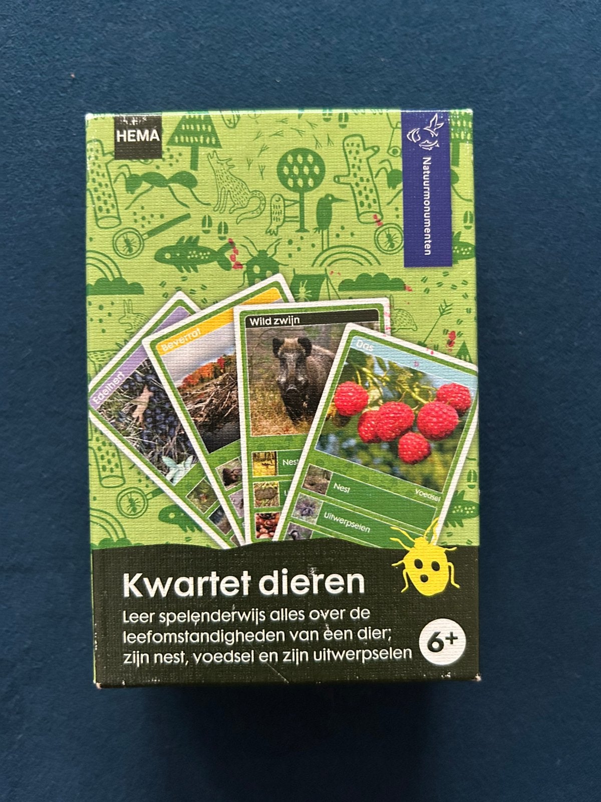 Kwartet dieren, Verzamelen, Ophalen of Verzenden, Zo goed als nieuw, Kwartet(ten)