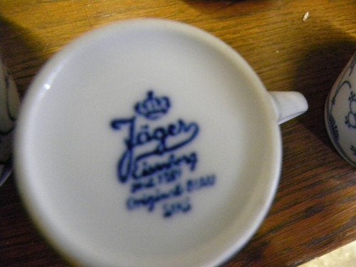 Servies Blauw Saks, Jager, 50-delig, diverse onderdelen, zie, Ophalen of Verzenden, 'T Olde Gre-j, Info@toldegrej.nl, Endepoelstraat 20f Didam