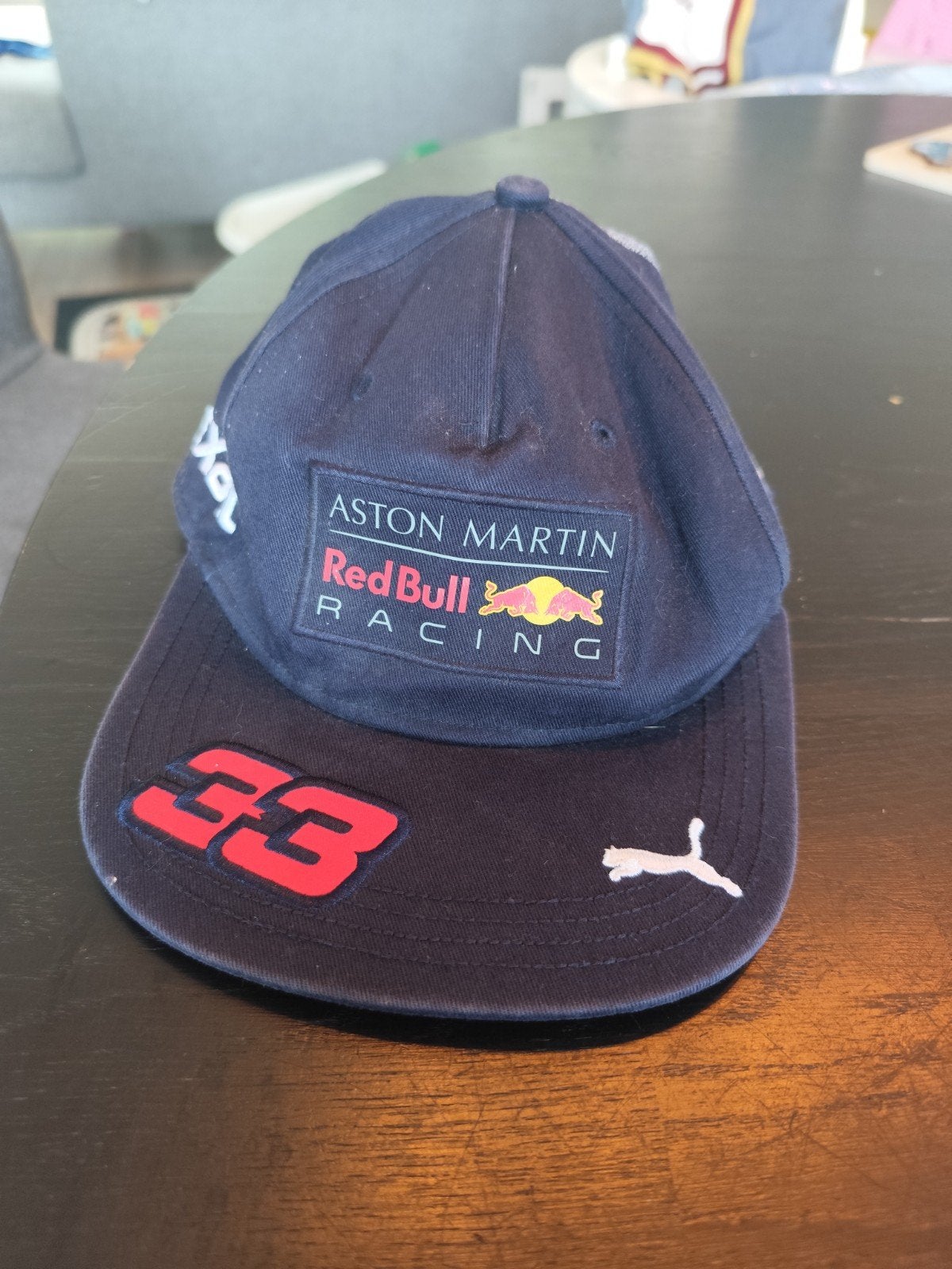 Red Bull Max Verstappen kinderpet - Puma, Kinderen en Baby's, Ophalen of Verzenden, Gebruikt, Puma, Pet
