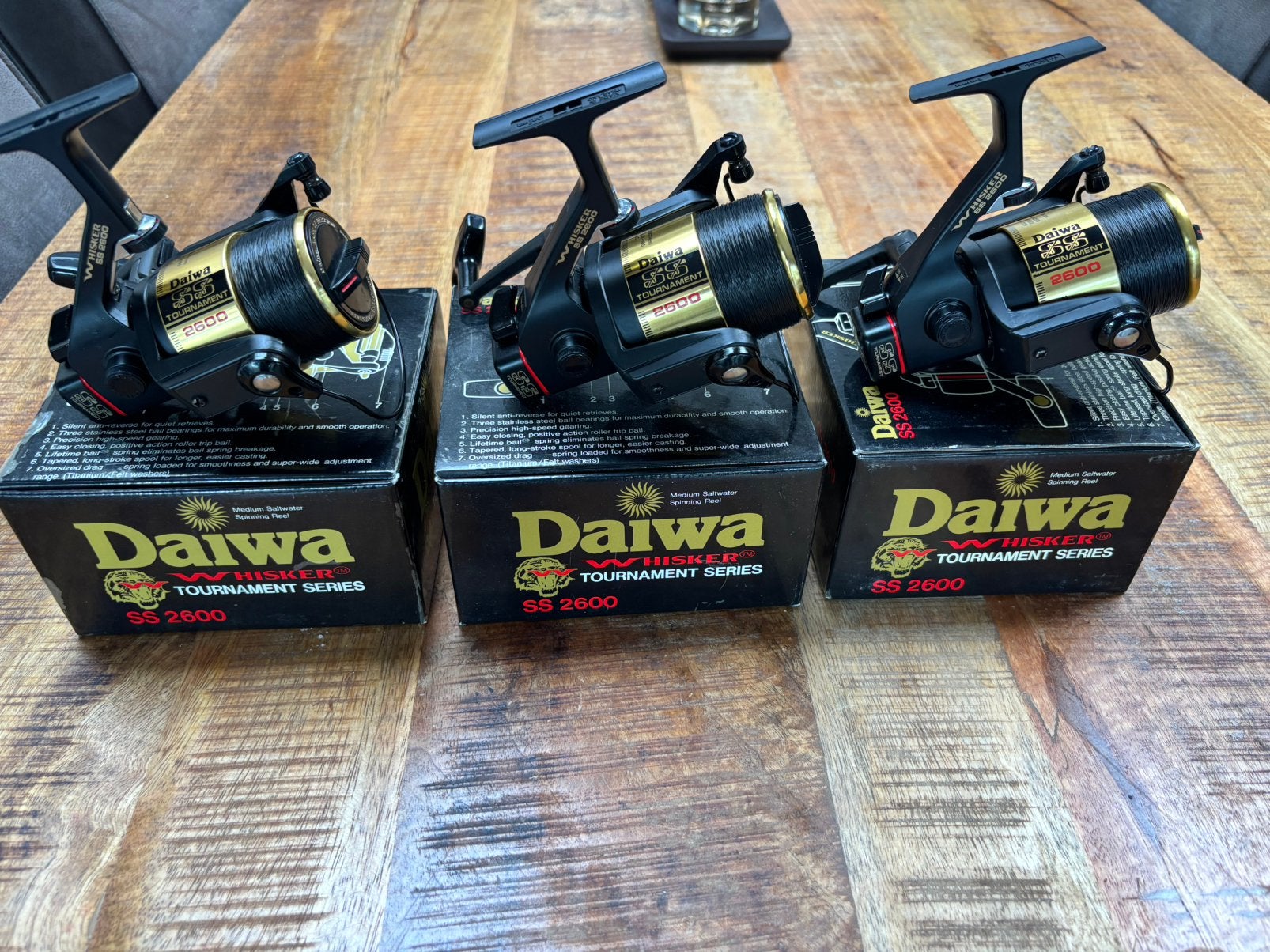 Daiwa Tournament Whisker SS 2600, Ophalen, Zo goed als nieuw, Molen