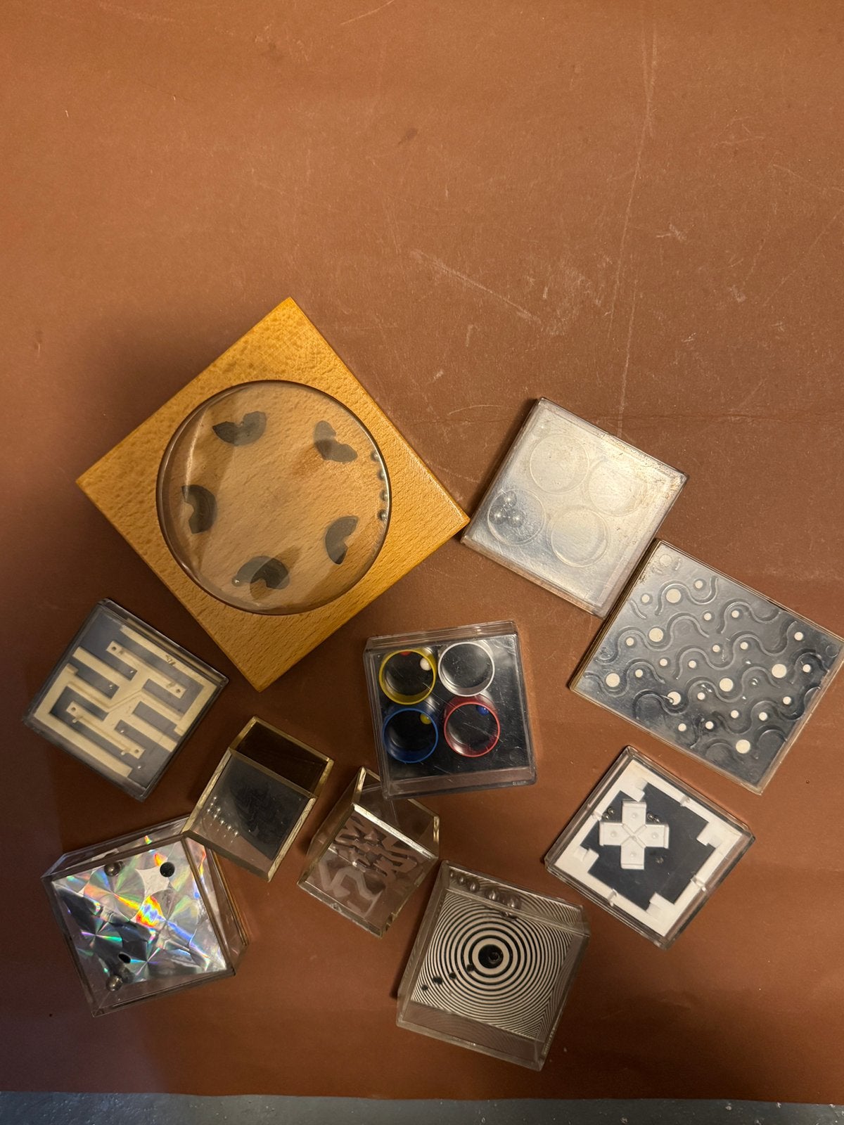 10 oude geduld spelletjes, sommige uit de jaren '60-'70, Ophalen of Verzenden
