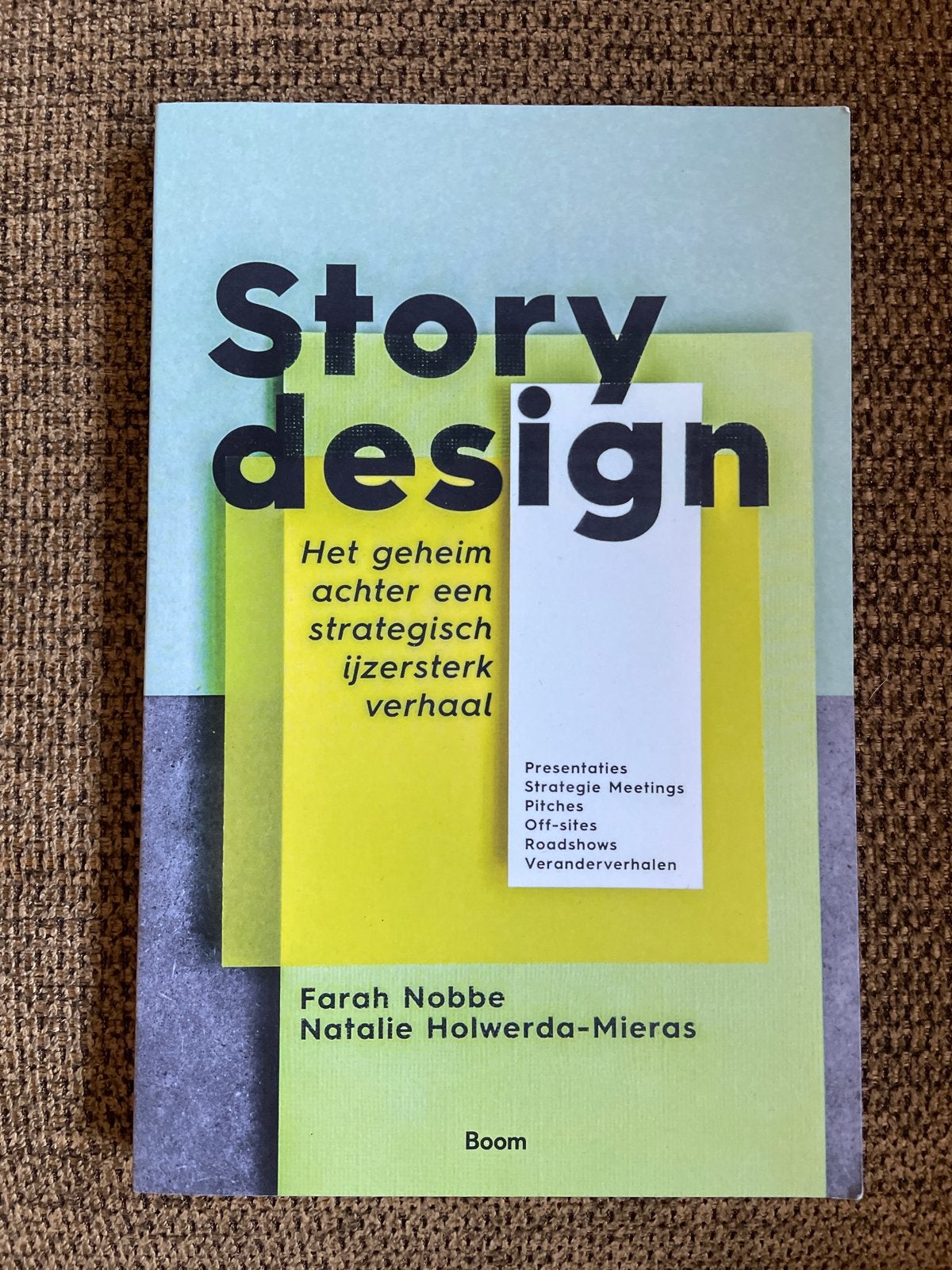 Farah Nobbe - Storydesign, Ophalen of Verzenden, Zo goed als nieuw, Farah Nobbe; Natalie Holwerda-Mieras, Natuurwetenschap