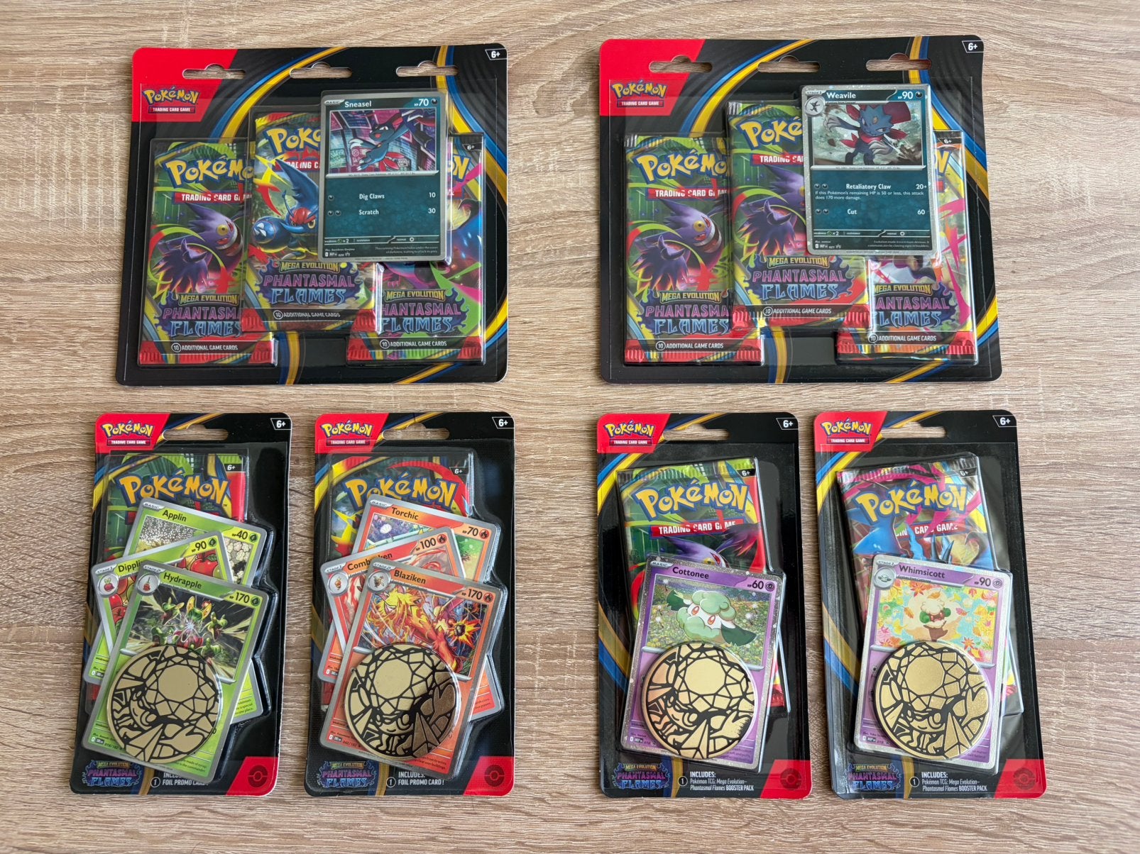 Complete Phantasmal Flames Blisters Set !, Ophalen of Verzenden, Nieuw