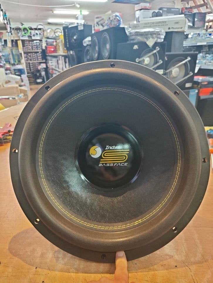 Subwoofer bassface 15inch 3000watt spl, Niet ingevuld, Niet ingevuld, Nieuw, Ophalen of Verzenden