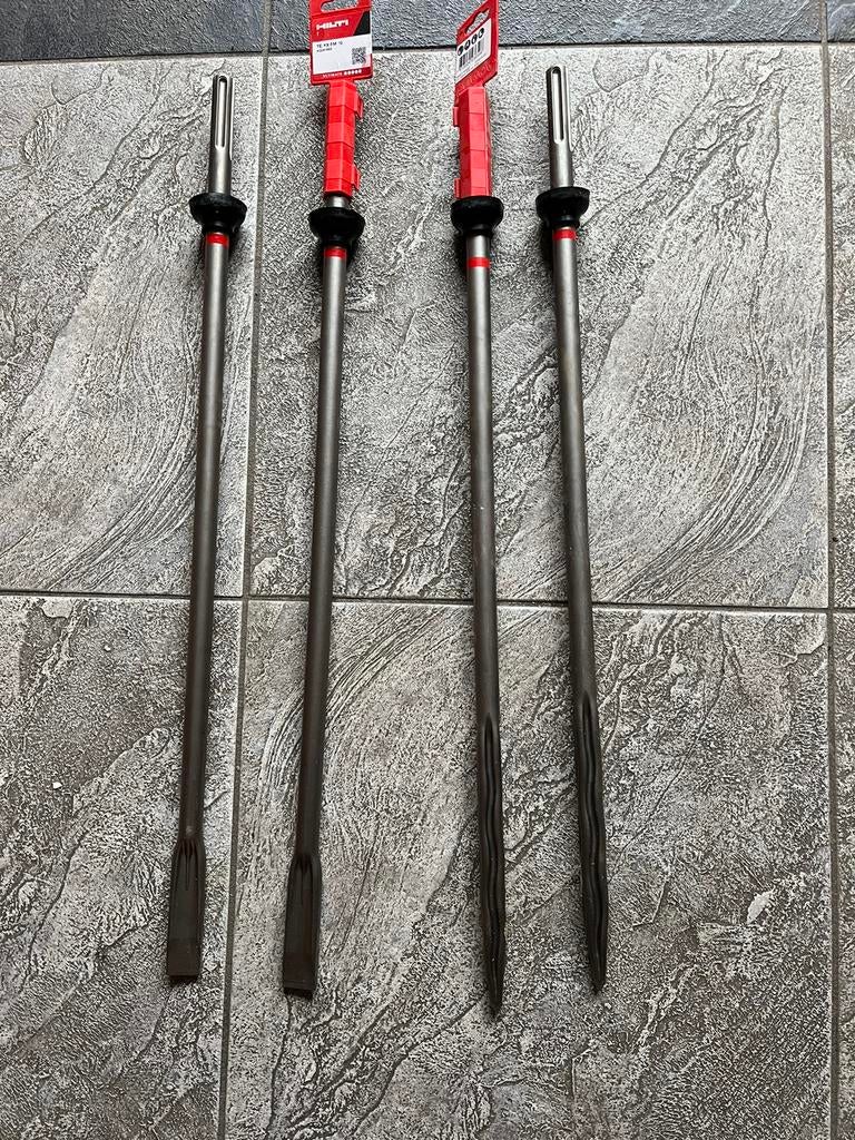 Hilti beitels nieuw 4 stuks, Ophalen of Verzenden, Nieuw