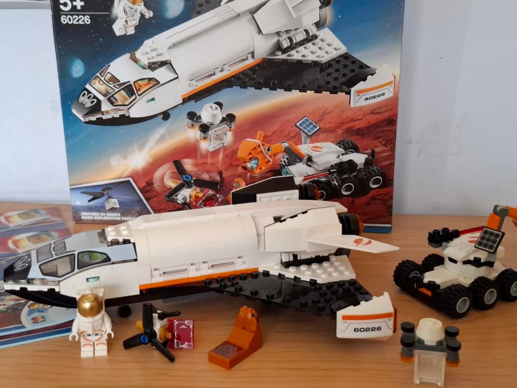 Lego City Mars Exploration Shuttle 60226, Lego, Ophalen of Verzenden, City, Gebruikt