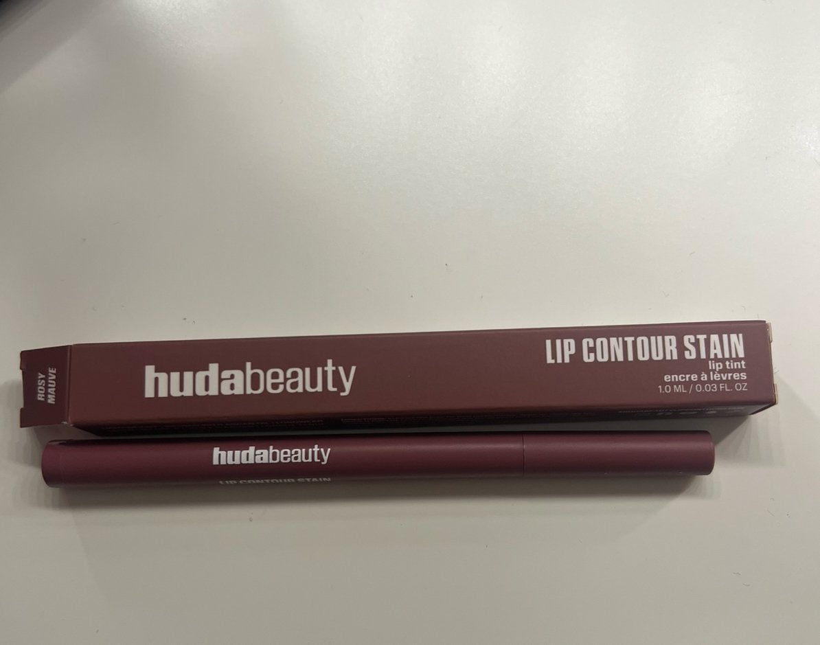 Huda beauty lip contour stain Rosy Mauve, Verzenden, Nieuw, Lippen, Make-up