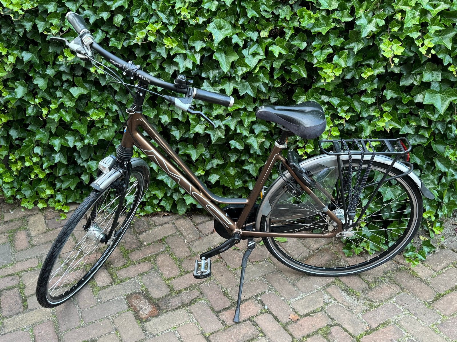 Multicycle Expressive damesfiets Alfine 11, 49cm, z.g.a.n., Velgrem, 47 tot 50 cm, Versnellingen, Zo goed als nieuw