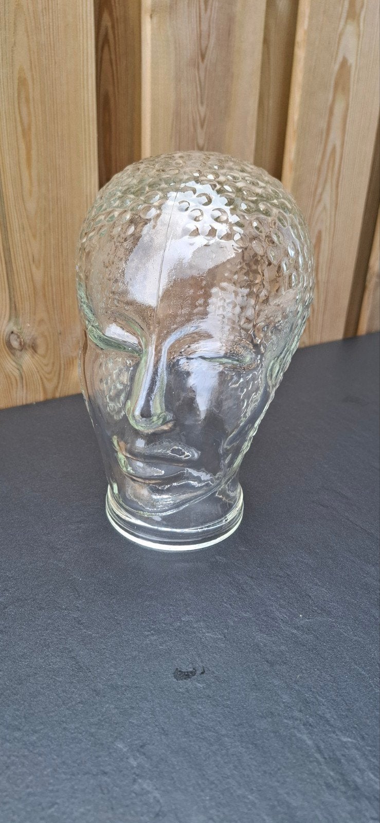 vintage  glazen hoofd voor koptelefoon, Ophalen of Verzenden, Zo goed als nieuw, Glas, Vintage