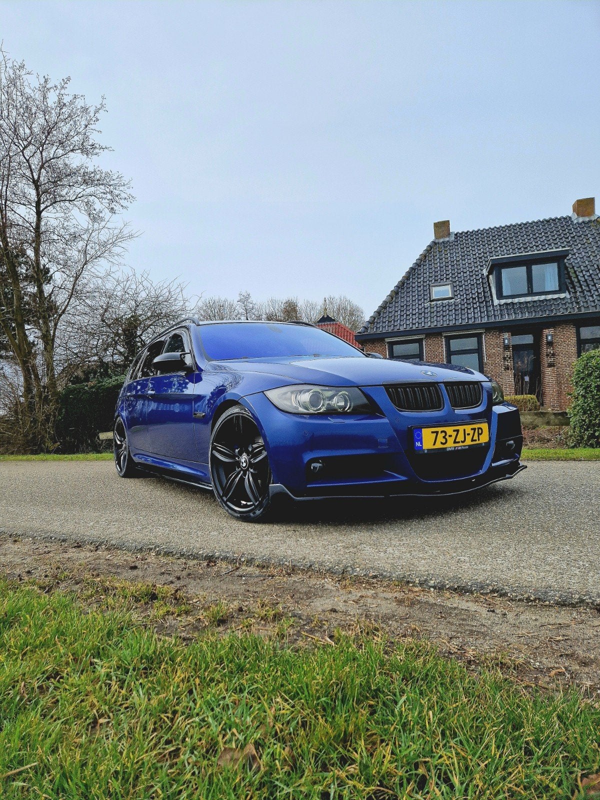 BMW 19 inch breedset velgen met zomerbanden, Auto-onderdelen, Gebruikt, 265 mm, Banden en Velgen, Personenwagen