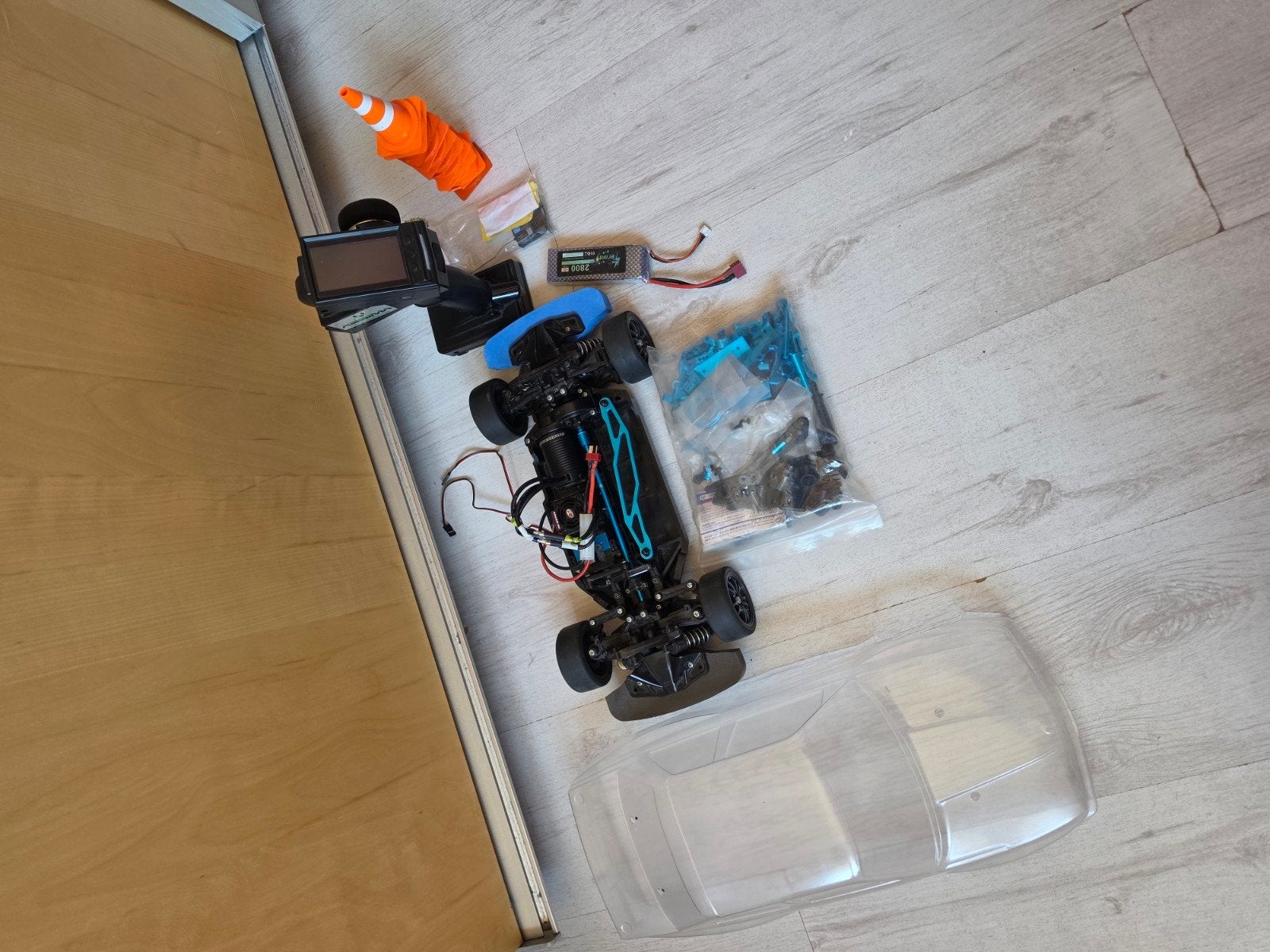 tamiya tt02, Elektro, Ophalen of Verzenden, Zo goed als nieuw, Schaal 1:10