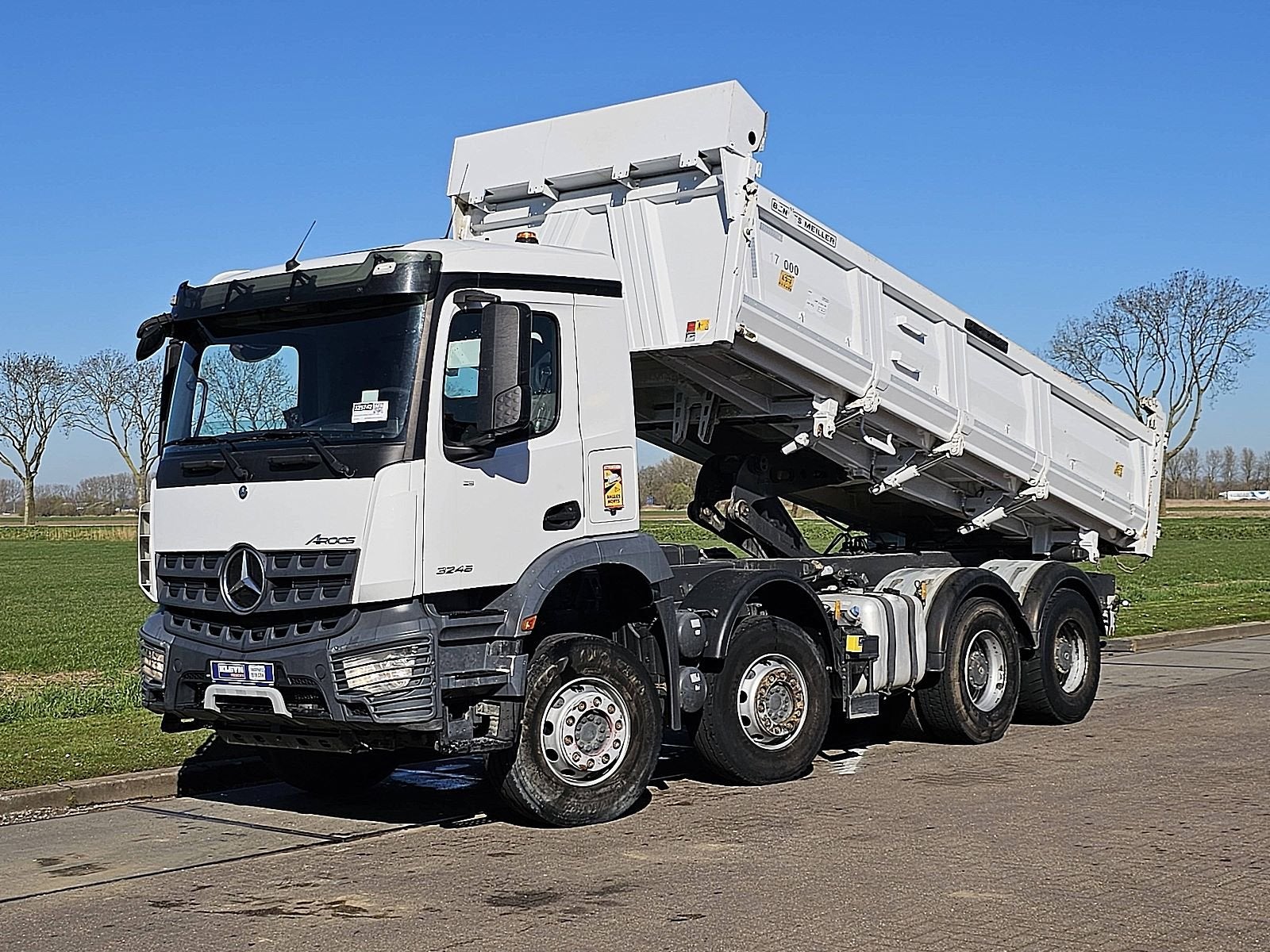 MERCEDES-BENZ AROCS 3246, Auto's, Vrachtwagens, Automaat, Euro 6, Elektrische buitenspiegels, Wit