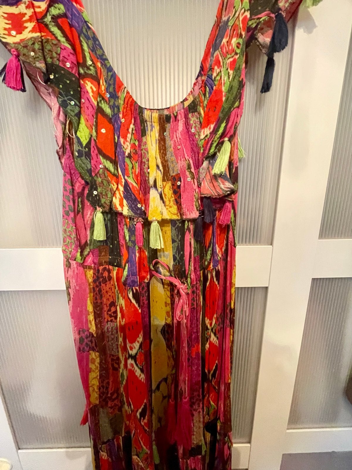 Miss June off shoulder jurk, Kleding | Dames, Overige kleuren, Maat 42/44 (L), Ophalen of Verzenden, Zo goed als nieuw