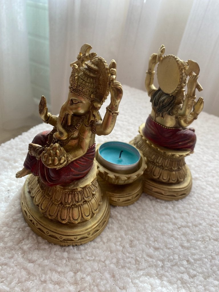 Ganesha theelichthouder, Antiek en Kunst, Ophalen
