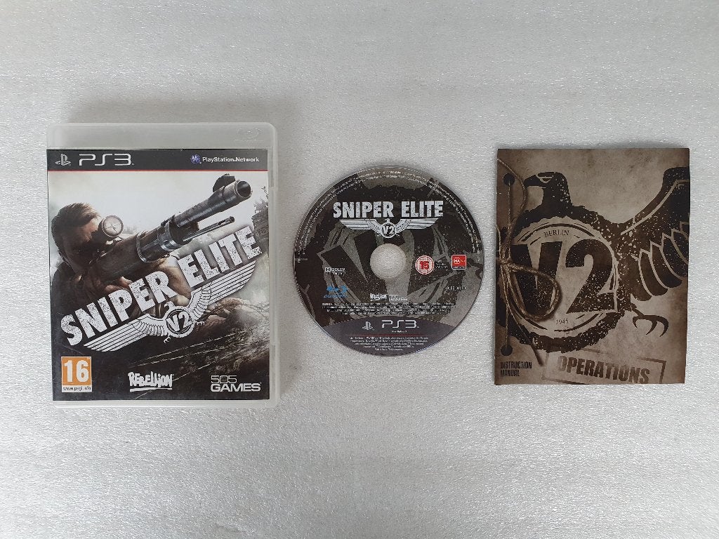 PS3: Sniper Elite v2, Spelcomputers en Games, Games | Sony PlayStation 3, Gebruikt, Shooter, 1 speler, Ophalen of Verzenden
