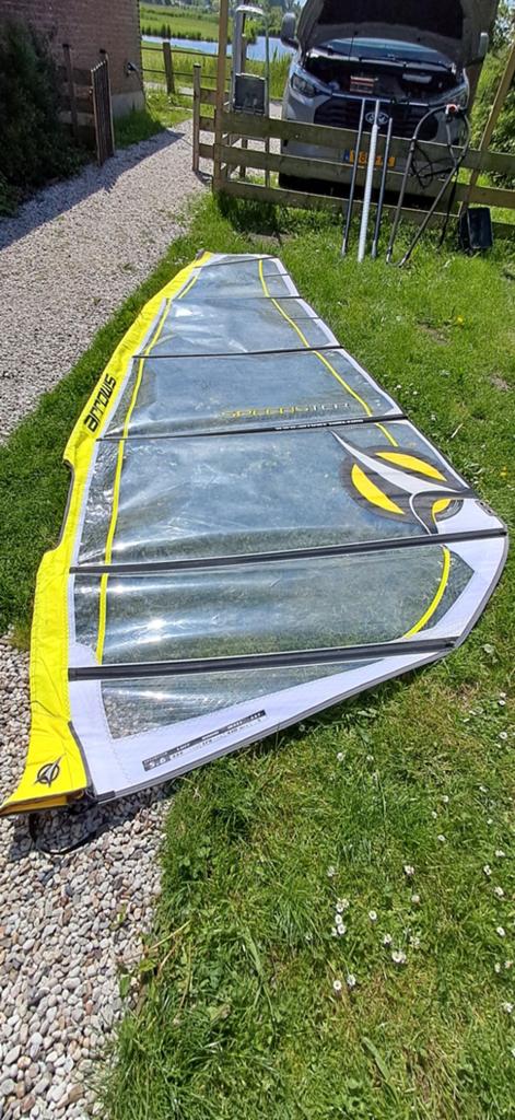 Arrows 5.6 set, Watersport en Boten, Windsurfen, Ophalen of Verzenden, Zeil
