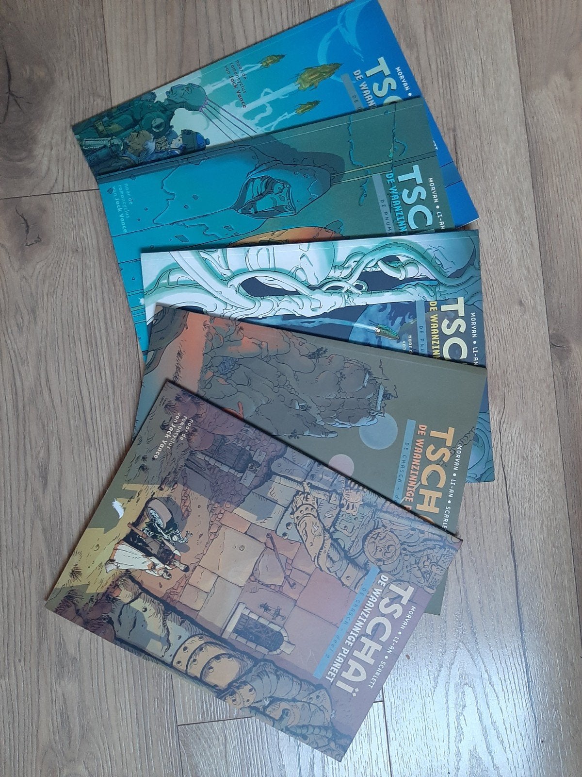 TSCHAI De Waanzinnige Planeet - Serie, Boeken, Stripboeken, Ophalen of Verzenden