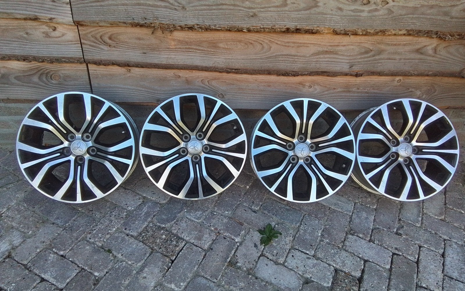 4 lichtmetalen velgen - 18 inch voor Mitsubishi  Outlander, Ophalen, Gebruikt