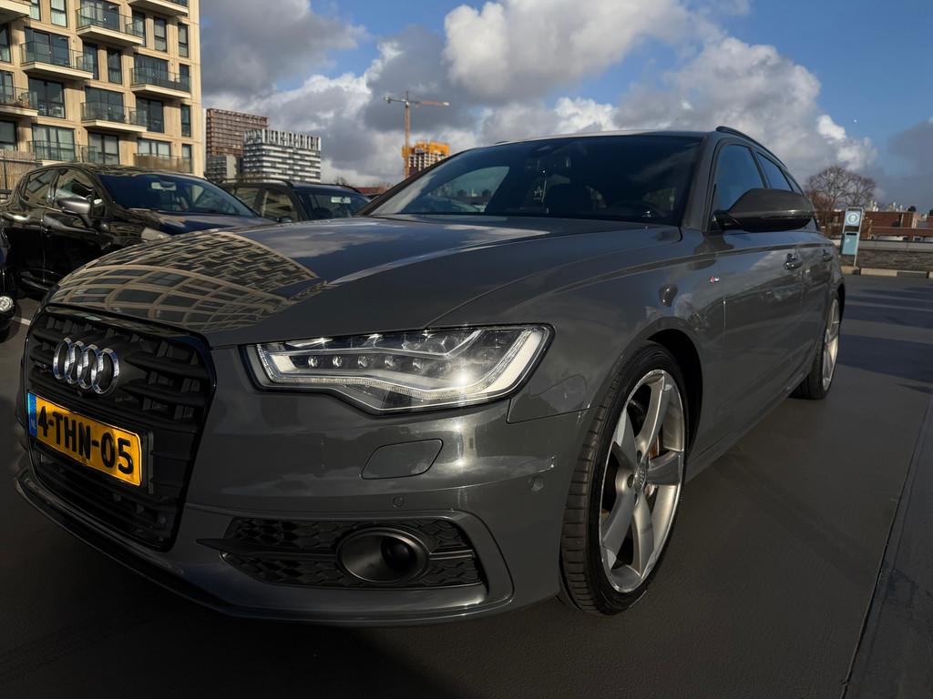 Audi A6 Avant 3.0 TFSI quattro Pro Line S Bomvol Optie Pano, Auto's, Audi, Automaat, Euro 5, Gebruikt, Zwart