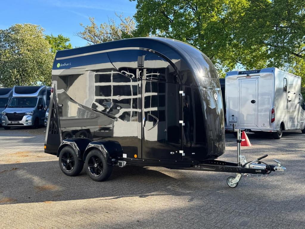 Bücker Careliner L Black Edition 2 Paards Trailer 2, Dieren en Toebehoren, Nieuw, Overige typen