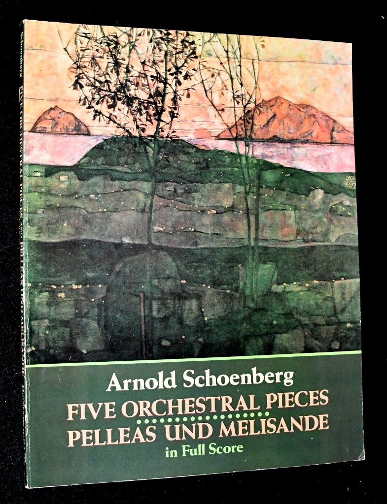 Arnold Schoenberg - Five Orchestral Pieces In Full Score (Do, Muziek en Instrumenten, Klassiek, Ophalen of Verzenden, Zo goed als nieuw