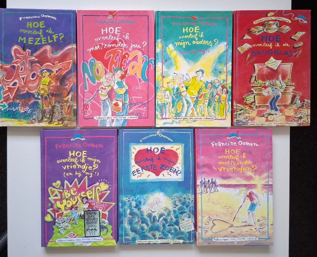 Hoe overleef ik boeken - Francine Oomen, Ophalen of Verzenden, Zo goed als nieuw, Francine Oomen