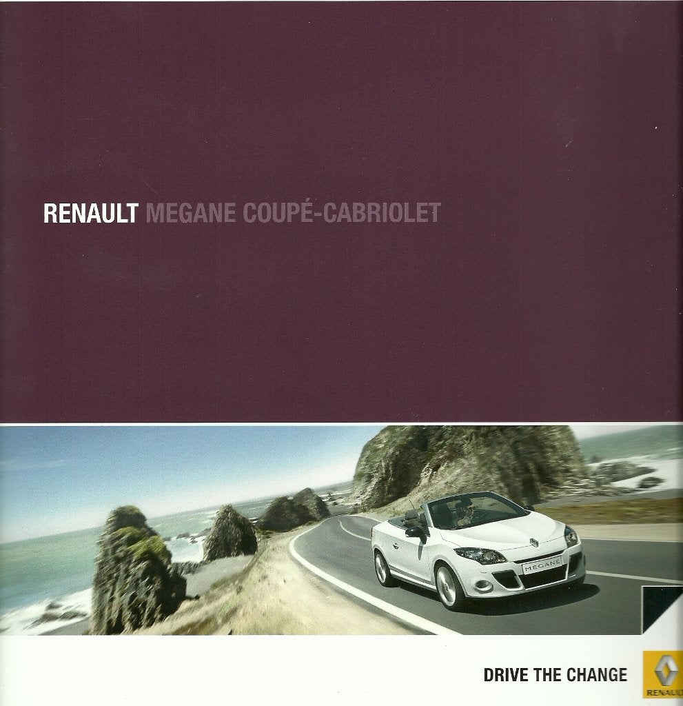 Renault Megane CC cabriolet folder, Ophalen of Verzenden, Zo goed als nieuw, Renault