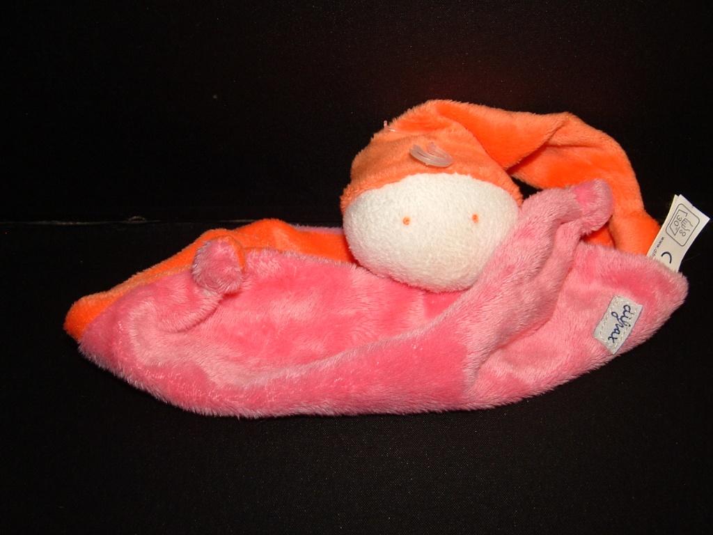 DIFRAX POPJE SOFTDOEK KLEIN KNUFFELDOEKJE VELOURS, Verzenden, Nieuw, Overige typen