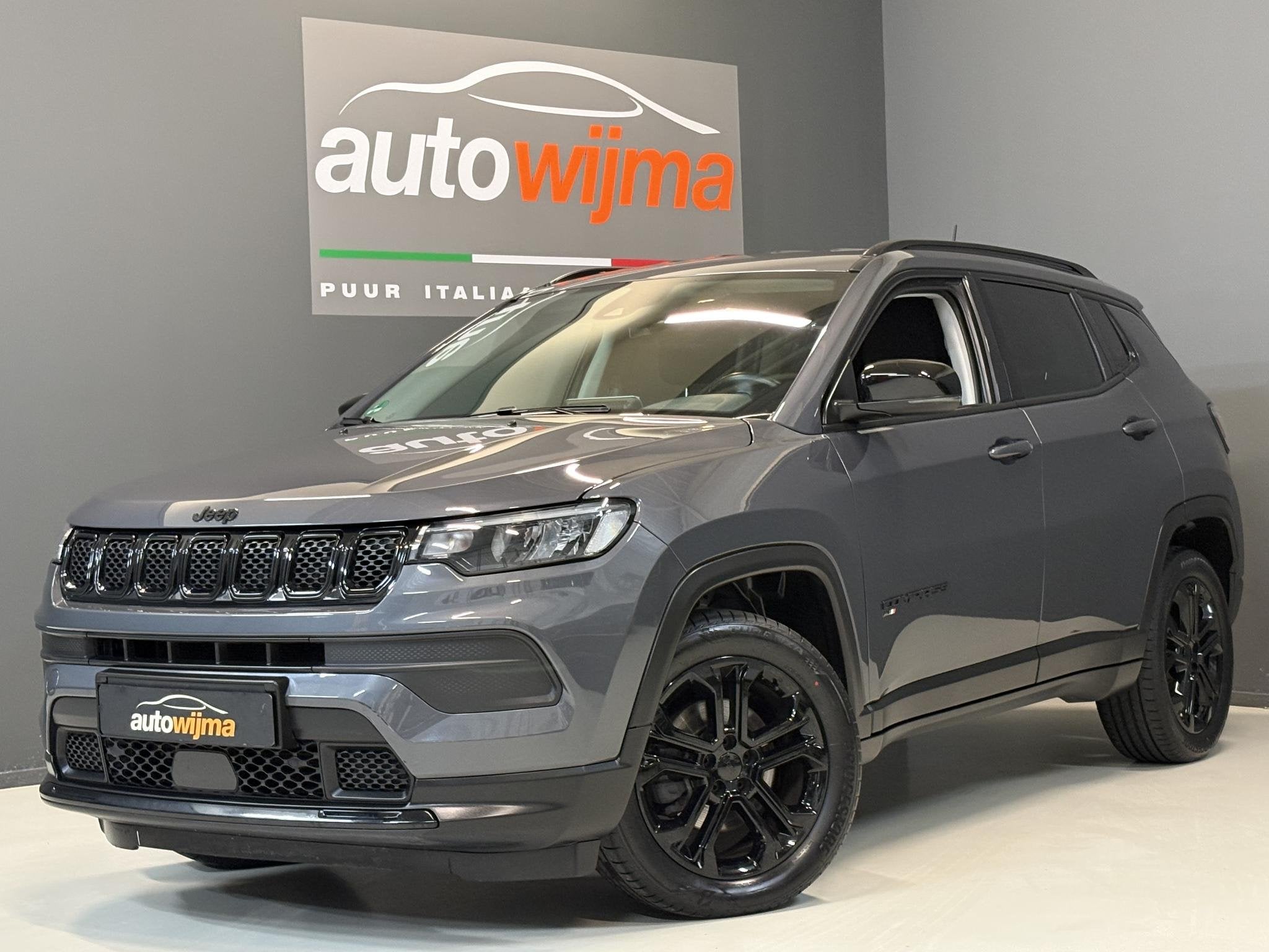 Jeep Compass 1.5l GSE 145pk e-Hybrid Night Eagle DCT Carplay, Dealer onderhouden, Gebruikt, 4 cilinders, 129 pk