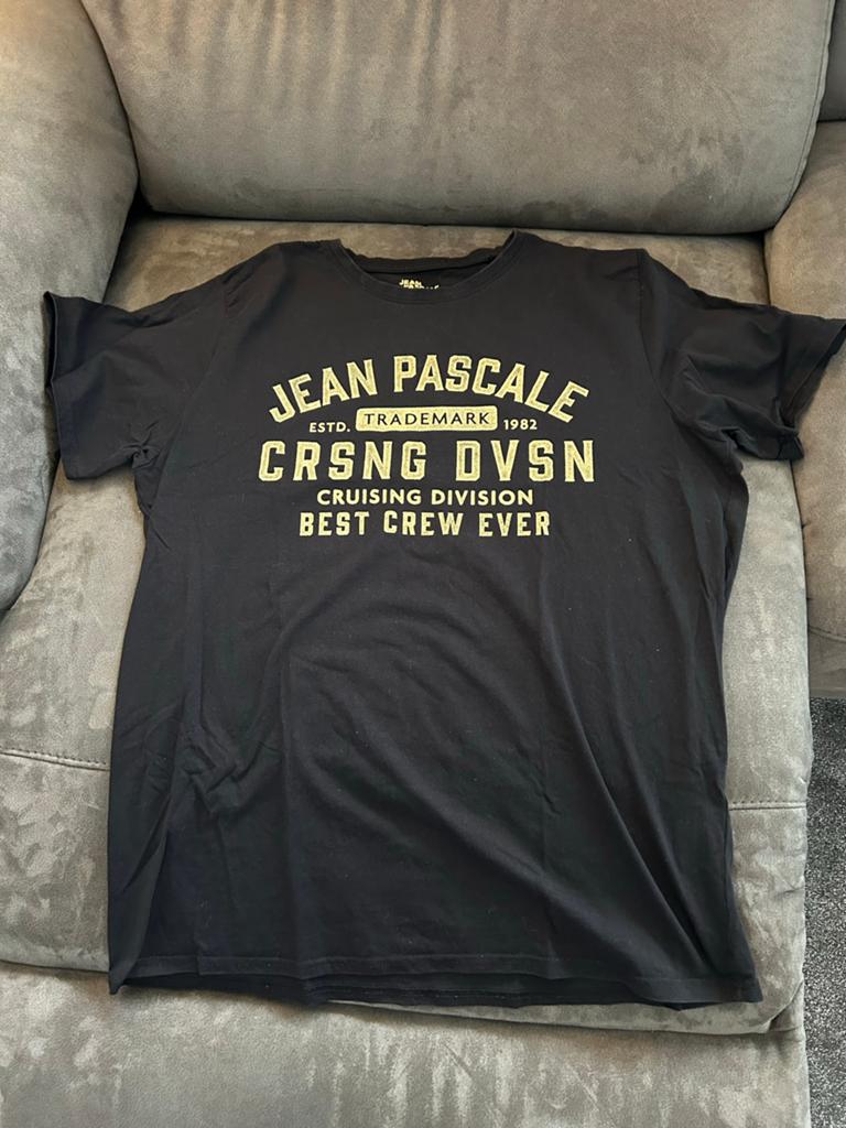 T-shirt Jean Pascale Maat XL - Zeer goede staat, Kleding | Heren, Ophalen of Verzenden, Zo goed als nieuw, Maat 56/58 (XL), Zwart